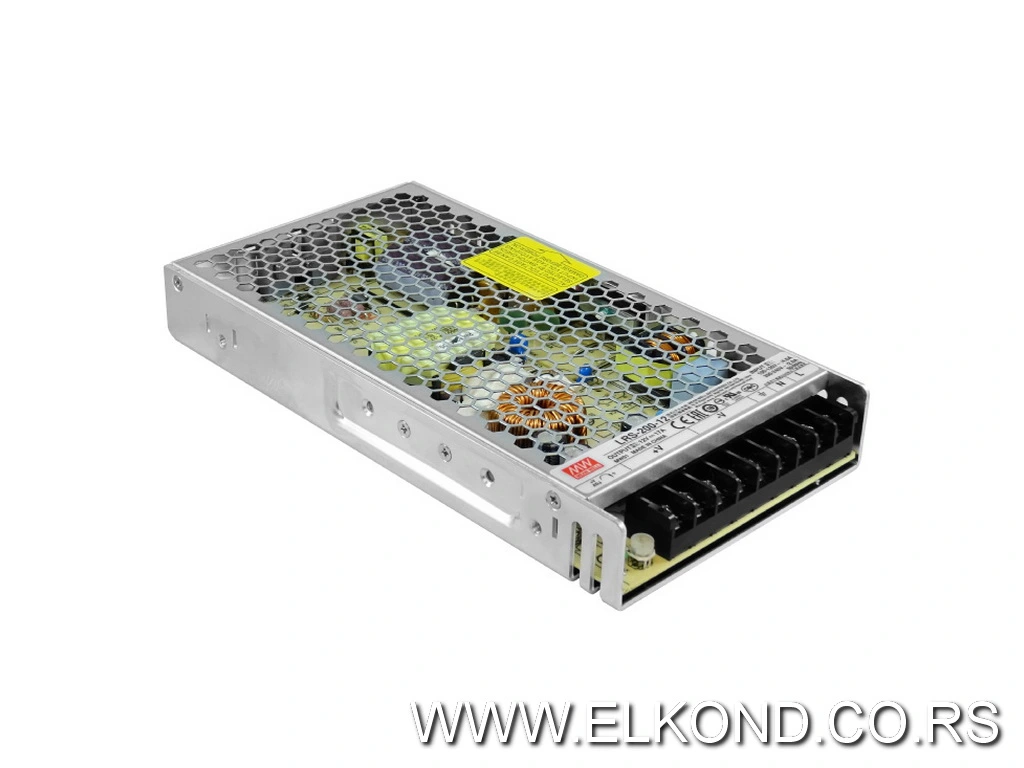 Napajanje IP20 12V 200W 17A MeanWell